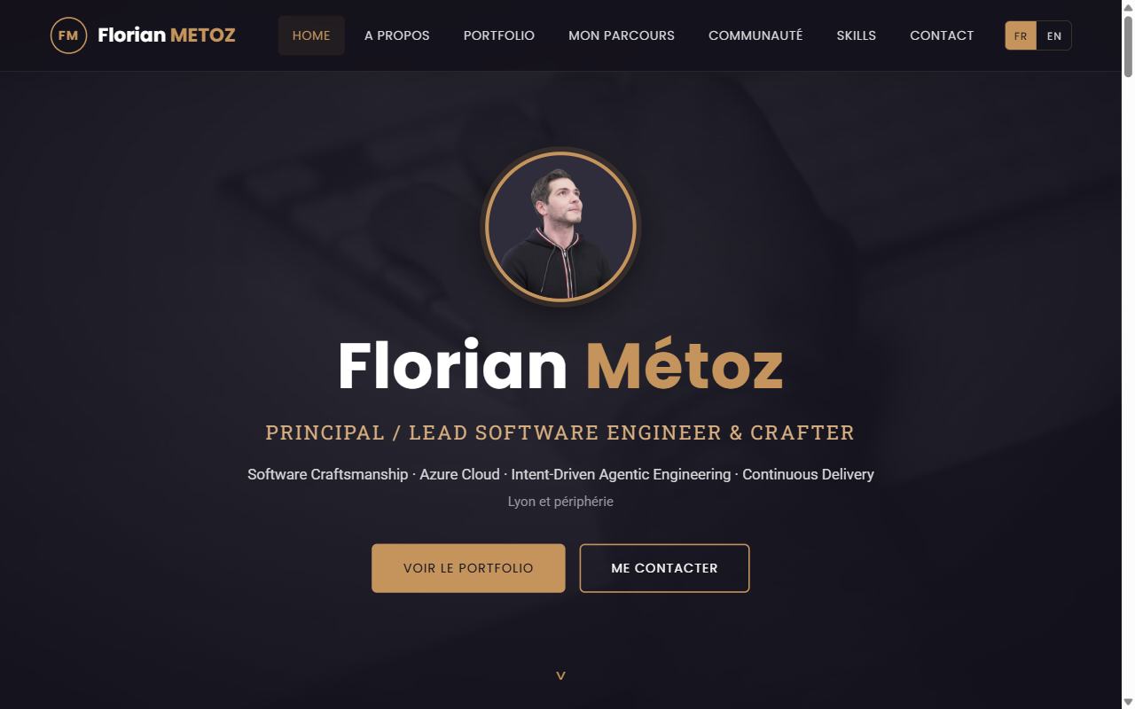 metoz.fr — Portfolio & Architecture Craft